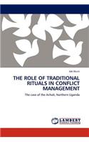 Role of Traditional Rituals in Conflict Management