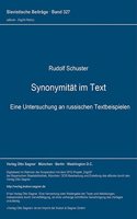 Synonymitaet im Text