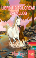 Libro de colorear caballos
