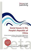 Social Issues in the People's Republic of China: (English)