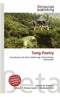 Tang Poetry: (English)