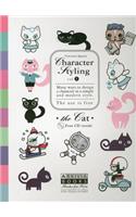 Character Styling, the Cat: Many Ways to Design a Character in a Simple and Modern Style