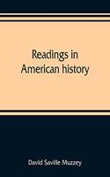 Readings in American history