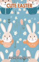 Cute Easter Coloring Book for Kids