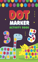 Dot markers activity book