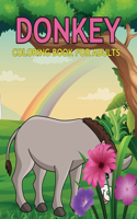 Donkey Coloring Book For Adults