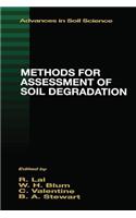 Methods for Assessment of Soil Degradation: Advances in Soil Science