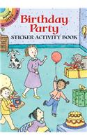 My Birthday Sticker Actity Book: v.i