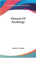 Elements Of Psychology