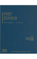 First Stars III