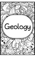 Geology: Teachers and students wide ruled line journal or composition book