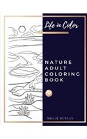 NATURE ADULT COLORING BOOK (Book 9)