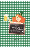 Saint Patrick's Day of Lucky Notebook