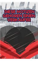 Diese Notizen Gehören Einen Verkäufer: Dein Persönliches Notizbuch - Schreibe Deine Erlebnisse Und Gedanken Auf - Tagebuch Journal Taschenbuch Merkbuch Logbuch Schreibheft Männer Und Frau