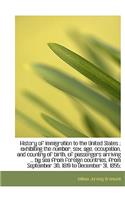 History of Immigration to the United States