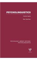 Psycholinguistics (Ple: Psycholinguistics)