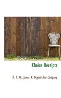 Choice Receipts