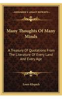Many Thoughts Of Many Minds