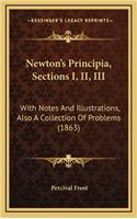 Newton's Principia, Sections I, II, III