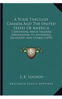 Tour Through Canada and the United States of America