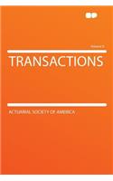 Transactions Volume 9