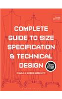 Complete Guide to Size Specification and Technical Design: Bundle Book + Studio Access Card