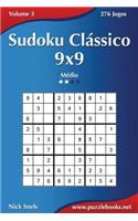 Sudoku Clássico 9x9 - Médio - Volume 3 - 276 Jogos: (3 Sudoku)