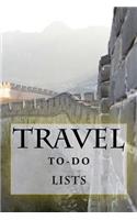 Travel To-Do Lists Book: Stay Organized