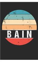 Bain: 100 Pages 6 'x 9' -Dot Graph Paper Journal Manuscript - Planner - Scratchbook - Diary