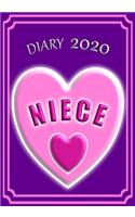 Diary 2020 Niece