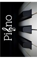 Of Course I'm Awesome I Play Piano: Piano Keyboard Music Sheet