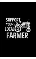 Support your local farmers: Food Journal - Track your Meals - Eat clean and fit - Breakfast Lunch Diner Snacks - Time Items Serving Cals Sugar Protein Fiber Carbs Fat - 110 pag