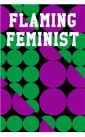 Flaming Feminist: Guitar Tab Notebook 6"x9" 120 Pages