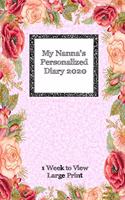 My Nanna's Personalized Diary 2020