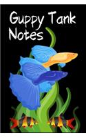 Guppy Tank Notes: Customized Compact Guppy Aquarium Logging Book, Thoroughly Formatted, Great For Tracking & Scheduling Routine Maintenance, Including Water Chemistry