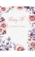 BUSY AF 2020 Weekly Planner