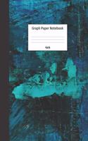 Graph Paper Notebook 4x4: Quad Ruled 4 Squares Per Inch Grid Paper. Math and Science Composition Notebook for Students and Teachers. Perfect for Sums, Graphing, Coordinates a