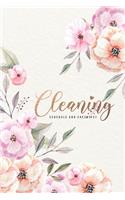 Cleaning schedule and checklist