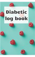 Diabetic Log Book: Blood sugar notebook, journal record, diabetic organiser, Glucose Tracker