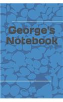 George Personalised Notebook