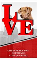 Chesapeake Bay Retriever Love Journal