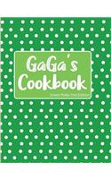 GaGa's Cookbook Green Polka Dot Edition