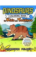 Dinosaurs Coloring Book for Kids and Toddlers