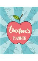 Lesson Planner for Teachers 2019-2020: Weekly and Monthly Teacher Planner, Time Management for Teachers, Academic Year Lesson Plan and Record Book (July 2019 - July 2020)(10 Teacher Planner Book)