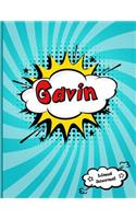 Gavin: Personalized Lined Journal for Kids