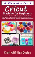 4 Books in 1 Cricut Machine for Beginners