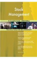 Stock Management A Complete Guide - 2020 Edition