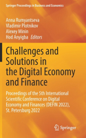 Challenges and Solutions in the Digital Economy and Finance