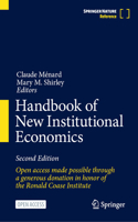 Handbook of New Institutional Economics