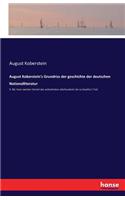 August Koberstein's Grundriss der geschichte der deutschen Nationalliteratur